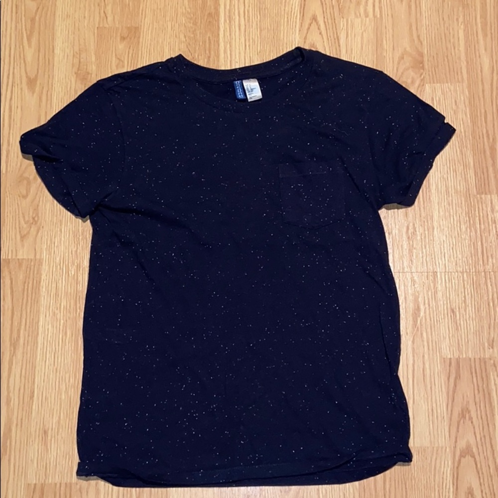 H&M Navy Pocket TShirt